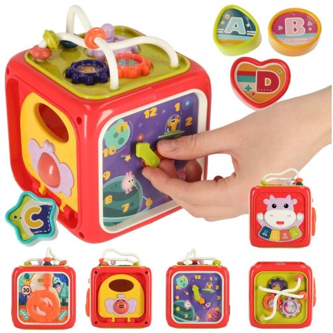 Kostka edukacyjna sorter 6w1 Kostka edukacyjna sorter 6w1