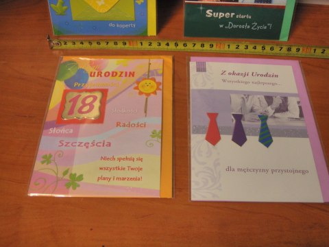 Karnet inspiracja 18-nastka/urodziny M921 Karnet inspiracja 18-nastka/urodziny M921