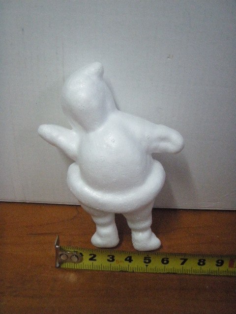 Mikołaj 10szt. styropianowy 11x4cm Mikołaj 10szt. styropianowy 11x4cm
