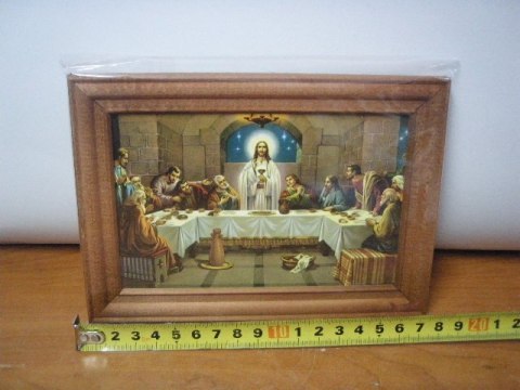 Obraz w drewnianej ramie 10/15 - religijny Mix Obraz w drewnianej ramie 10/15 - religijny Mix