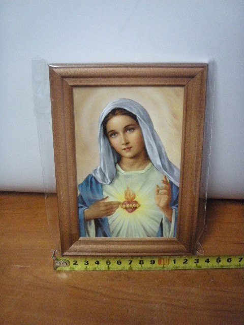 Obraz w drewnianej ramie 10/15 - religijny Mix Obraz w drewnianej ramie 10/15 - religijny Mix