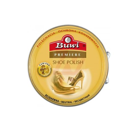 Pasta do obuwia 40ml. bezbarwna BUWI Pasta do obuwia 40ml. bezbarwna BUWI