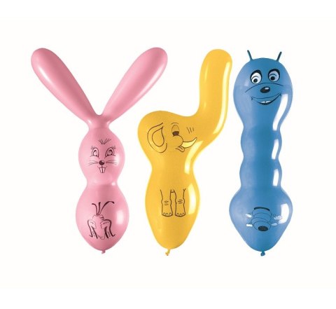 Balony Premium figury 3szt. Balony Premium figury 3szt.