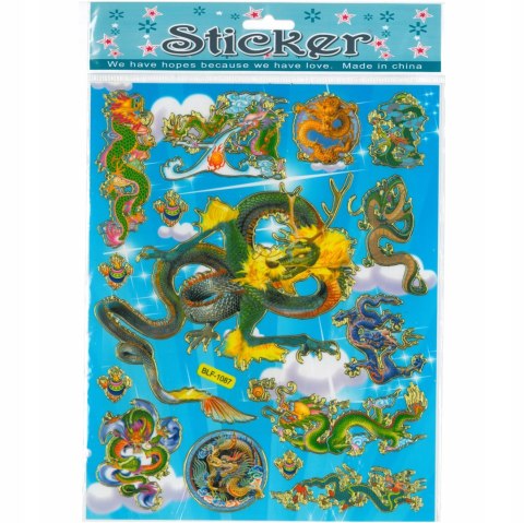 Naklejki 10szt. SMOKI | 2005F Naklejki 10szt. SMOKI | 2005F