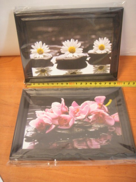 Obraz 13x18 czarna rama 6036 Obraz 13x18 czarna rama 6036
