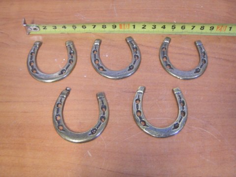Podkowa metalowa 5szt. | 6541 Podkowa metalowa 5szt. | 6541