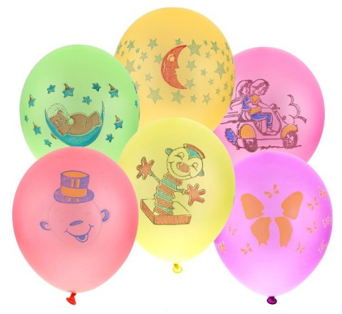 Balony 5szt NATALKA 5 90000 Balony 5szt NATALKA 5 90000