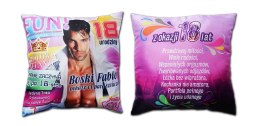 Poduszka urodzinowa 18-nastka Boski Fabio
