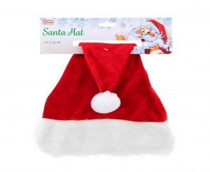 Czapka "Mikołaj" welur roz. S 26x35cm NW-CMIS26 Czapka "Mikołaj" welur roz. S 26x35cm NW-CMIS26