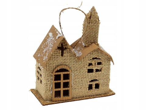 Domek jutowy zawieszka | XMC-16057 Domek jutowy zawieszka | XMC-16057