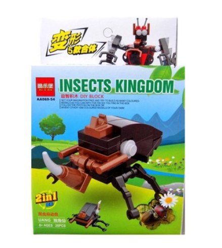 Klocki INSEKTY 10szt. pud. | 4587 Klocki INSEKTY 10szt. pud. | 4587