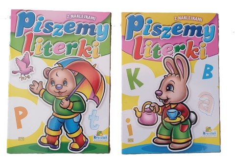 Książeczka PISZEMY LITERKI Książeczka PISZEMY LITERKI