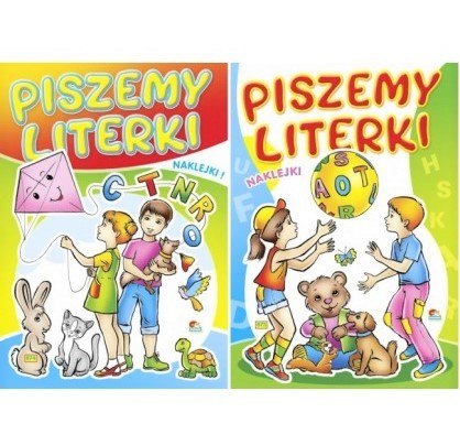 Książeczka PISZEMY LITERKI Książeczka PISZEMY LITERKI