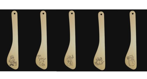 Łopatka drewno bożonar. WESOŁA KUCHNIA 30 cm. | 3413 Łopatka drewno bożonar. WESOŁA KUCHNIA 30 cm. | 3413