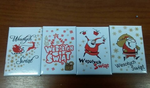 Magnes 10szt BOŻE NARODZENIE 9123 Magnes 10szt BOŻE NARODZENIE 9123