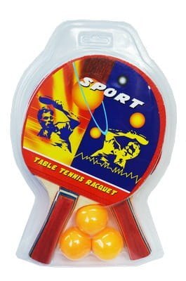 Paletki do ping-ponga 2szt. + piłeczki | 2339 Paletki do ping-ponga 2szt. + piłeczki | 2339