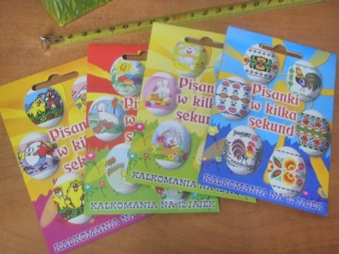 Pisanki kalkomania na 12 jajek 20005 Pisanki kalkomania na 12 jajek 20005