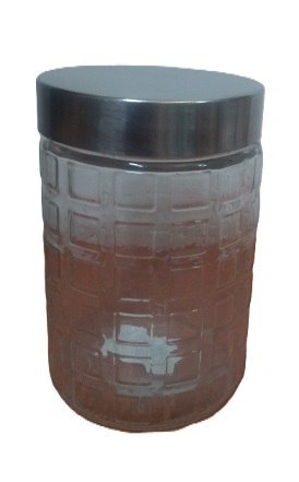 Słoik szklany 17cm z metalową zakrętką | 8400 Słoik szklany 17cm z metalową zakrętką | 8400
