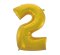 Balon Cyfra "2" 92 CM