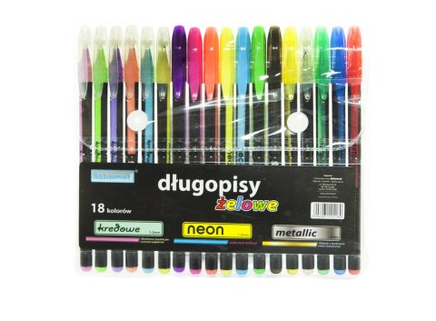 Długopisy Żelowe mix Długopisy Żelowe mix