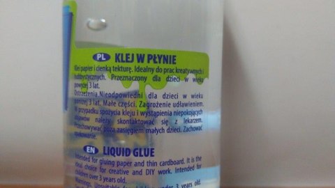 Klej w płynie 250ml Klej w płynie 250ml