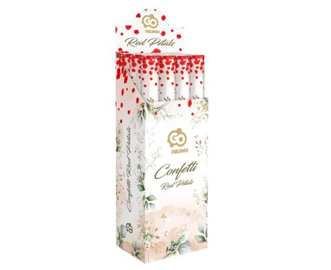 Konfetti 60cm CZERWONE PŁATKI RÓŻ JC-KPPC60 Konfetti 60cm CZERWONE PŁATKI RÓŻ JC-KPPC60