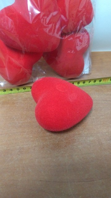 Serce styropianowe 6szt. ZAMSZ 8cm | ZS-08 Serce styropianowe 6szt. ZAMSZ 8cm | ZS-08