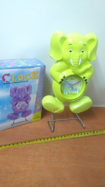 Zegar 29cm SŁOŃ 21-7106 Zegar 29cm SŁOŃ 21-7106